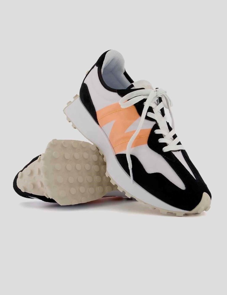 Zapatillas NEW BALANCE 327 so white/vibrant apricot